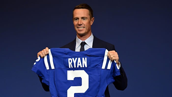 Matt Ryan Indianapolis Colts Introduction Atlanta Falcons Trade